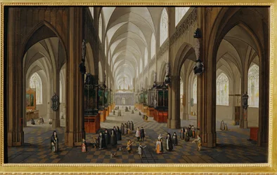 Interior of the Cathedral of Antwerp