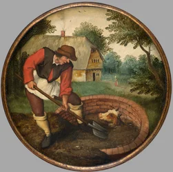 It is too Late to Fill in the Well After the Calf has Drowned, c.1594
