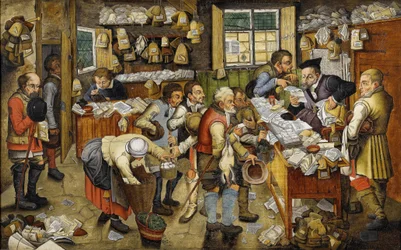 The Payment of the Tithes (known as Village Lawyer)