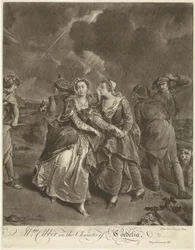 Actress Susannah Maria Cibber as Cordelia