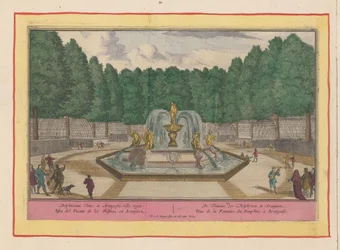 Fountain of the Dolphins in Aranjuez