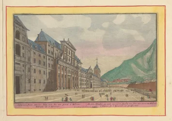 View of the Forecourt and Facade of the Escorial