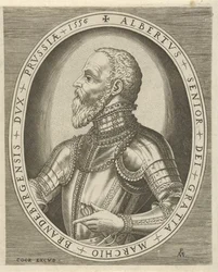 Portrait of Albrecht Friedrich, Margrave of Brandenburg (series title) Portraits of Rulers