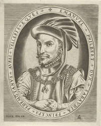 Portrait of Emanuel Philibert, Duke of Savoy (Portraits of Rulers)