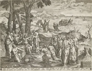 Miraculous Catch of Fish and Feeding of the Multitude