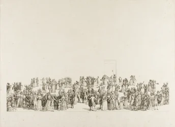 The Exhibition at the Salon du Louvre in 1787