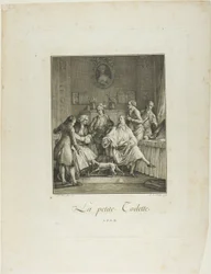 The Little Toilette, from Monument du Costume Physique et Moral de la fin du Dix-huitième siècle