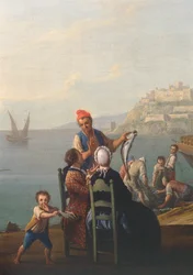 Fishmonger (detail)