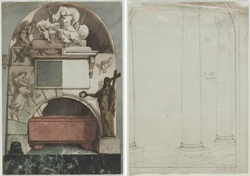 Design for a Fresco of an Artist