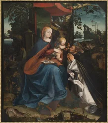 Madonna and Child and St Peter Martyr