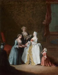 Lady at Her Toilette