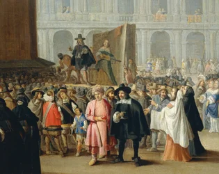 Representation of Comedians During the Carnival in St Mark