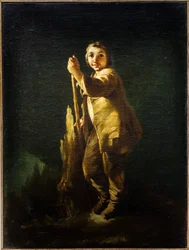 Standing shepherd, ca. 1740