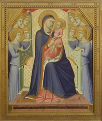 Virgin and Child Enthroned with Angels
