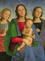 Madonna and Child with St. Catherine and St. Rosa, 1493