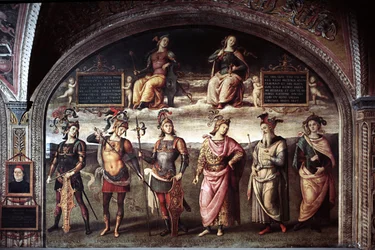 Strength and Temperance with Six Ancient Heroes