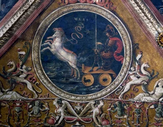 The Chariot of Mars, Allegory (detail)