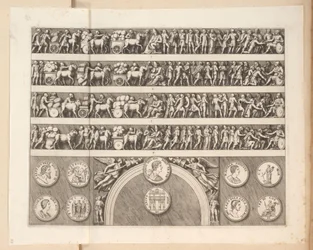 Reliefs on the Arch of Septimius Severus in Rome