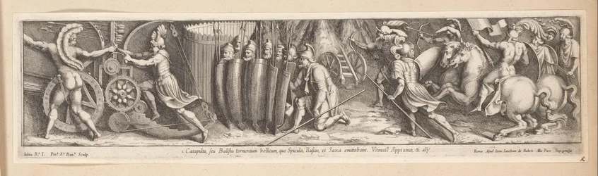 Soldiers in Attack (History of Emperor Constantine)