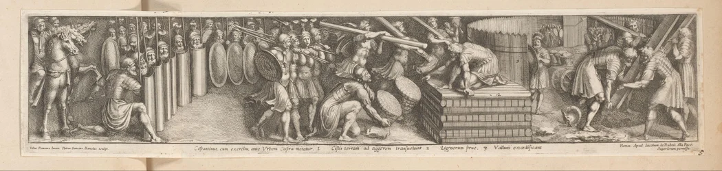 Soldiers Setting Up Camp
