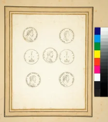 Coins Showing the Column of Antoninus Pius