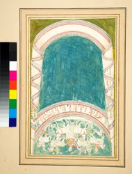 Copy of a Mosaic of a Charioteer