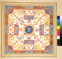 Design for a ceiling fresco