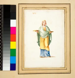 Female Figure on Pedestal