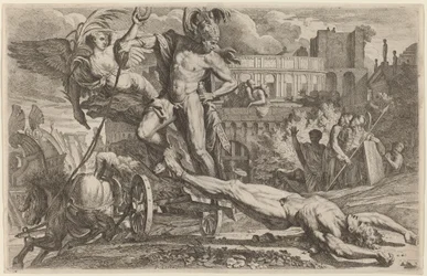 Achilles Dragging the Body of Hector