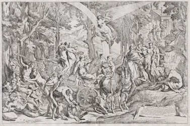 The Triumph of Painting on Parnassus