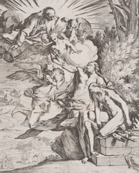 The sacrifice of Isaac by his father Abraham, ca. 1640-42