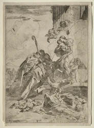 Three Lucchese Saints Interceding with the Virgin for the Victims of the Plague