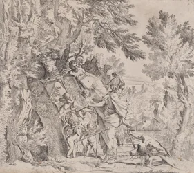 Venus Giving Arms to Aeneas