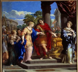 Caesar Puts Cleopatra Back on the Throne of Egypt
