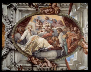 Recovering of St Philip after apparition of the Virgin