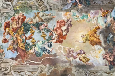 The Triumph of Divine Providence (detail)