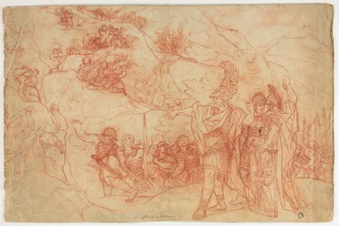Roman Commander Ordering Attack