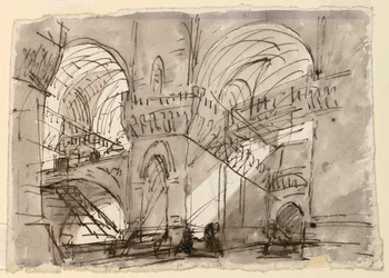 Stage Design, Prison Interior
