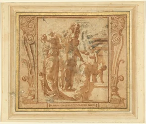 Women and Children at a Fountain