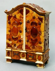 Amber Cabinet of King Stanislaw August Poniatowski (1763-1813) c.1771