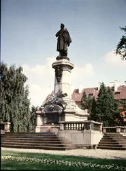Statue of Adam Mickiewicz (1798-1855) erected in 1898