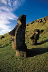Moai Statues, Rapa Nui National Park, Easter Island, Chile