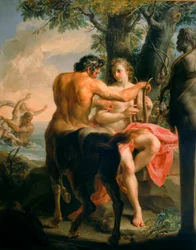 Achilles and the Centaur Chiron