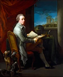 Pair of Portraits, Gentleman