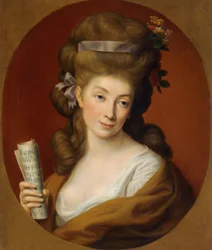 Portrait of Princess Izabela Elzbieta Potocka, nee Lubomirska (1736-1816)