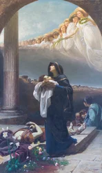 Saint Grata Collects the Remains of Saint Alexander