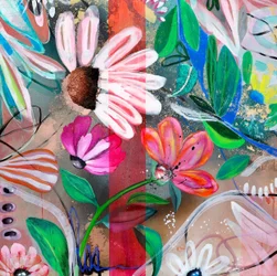Vibrant Abstract Blooms
