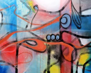 Vibrant Abstract Flow