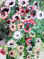 Vibrant Garden Blossoms