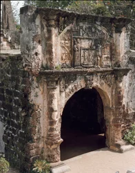 View of the gate of the Fortaleza fortress